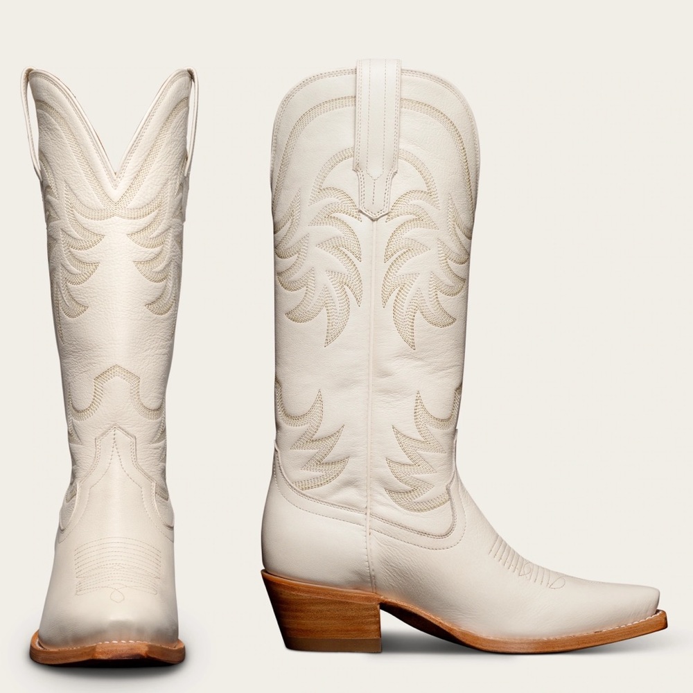 Tecovas The Annie Boots in Bone - Sz 9 - sold out online!